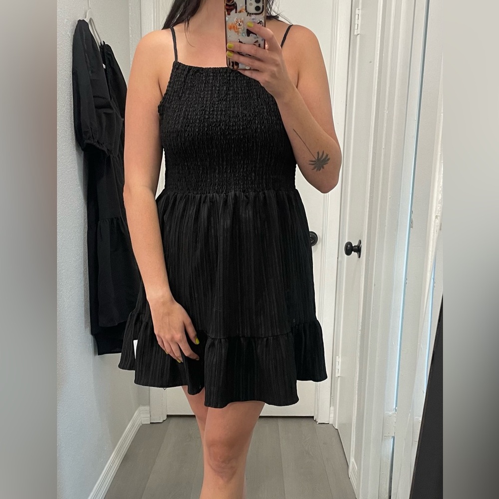 Asos Design square neck shirred mini sundress never worn